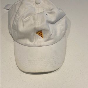 White Pizza Hat